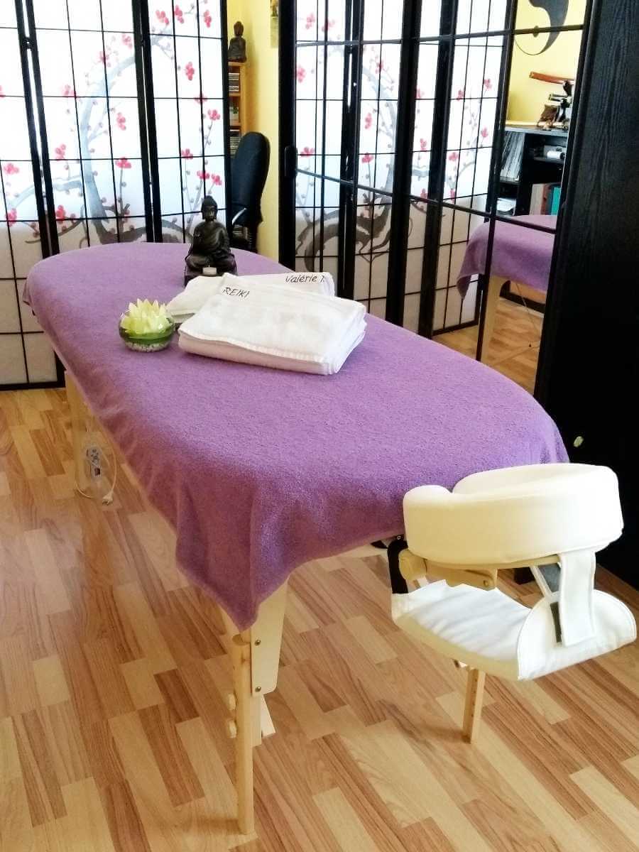 Massage aux huiles essentielles